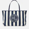 Holiday Bags|Bags|Dr. Martens Lauren Ralph Lauren Emerie Herringbone Cotton Twill Extra Large Tote Bag