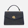 Bags|Dr. Martens Lauren Ralph Lauren Farrah Canvas/Leather Small Satchel