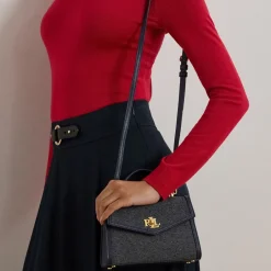 Bags|Dr. Martens Lauren Ralph Lauren Farrah Canvas/Leather Small Satchel
