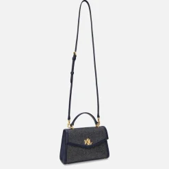Bags|Dr. Martens Lauren Ralph Lauren Farrah Canvas/Leather Small Satchel