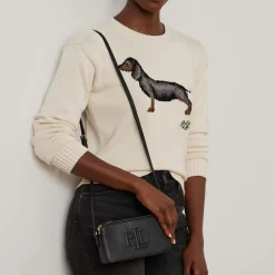 Bags|Dr. Martens Lauren Ralph Lauren Medium Strap Leather Wallet On Chain