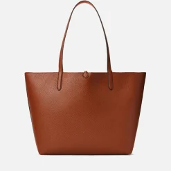 Holiday Bags|Bags|Coach Lauren Ralph Lauren Pebble-Grain Faux Leather Reversible Tote Bag