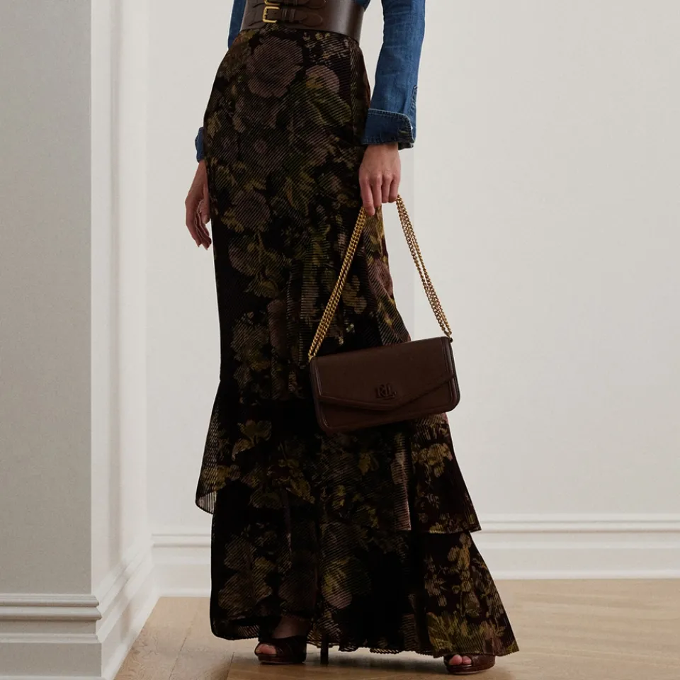 Bags|Dr. Martens Lauren Ralph Lauren Sawyer Medium Nappa Leather Shoulder Bag