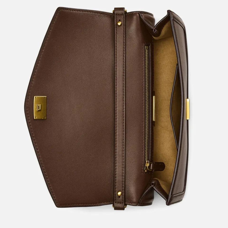 Bags|Dr. Martens Lauren Ralph Lauren Sawyer Medium Nappa Leather Shoulder Bag