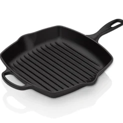 Kitchen|Dr. Martens Le Creuset Signature Cast Iron Square Grillet - 26cm - Teal