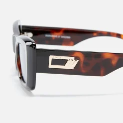 Sunglasses|Sunglasses|Le Specs Dopamine Acetate Rectangular-Frame Sunglasses