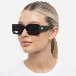 Sunglasses|Sunglasses|Stepney Workers Club Le Specs OH DAMN! Acetate Rectangle-Frame Sunglasses