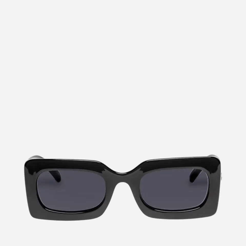 Sunglasses|Sunglasses|Stepney Workers Club Le Specs OH DAMN! Acetate Rectangle-Frame Sunglasses