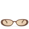 Sunglasses|Sunglasses|Anine Bing Le Specs Outta Love Polycarbonate Oval-Frame Sunglasses