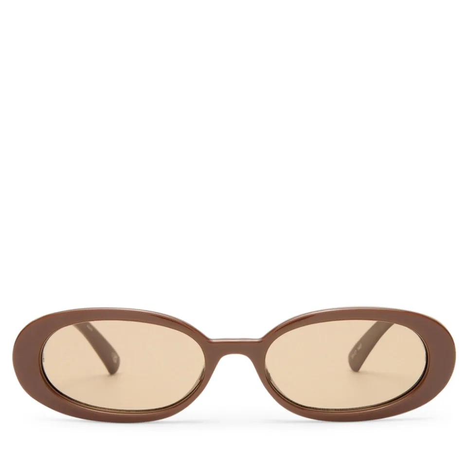 Sunglasses|Sunglasses|Anine Bing Le Specs Outta Love Polycarbonate Oval-Frame Sunglasses