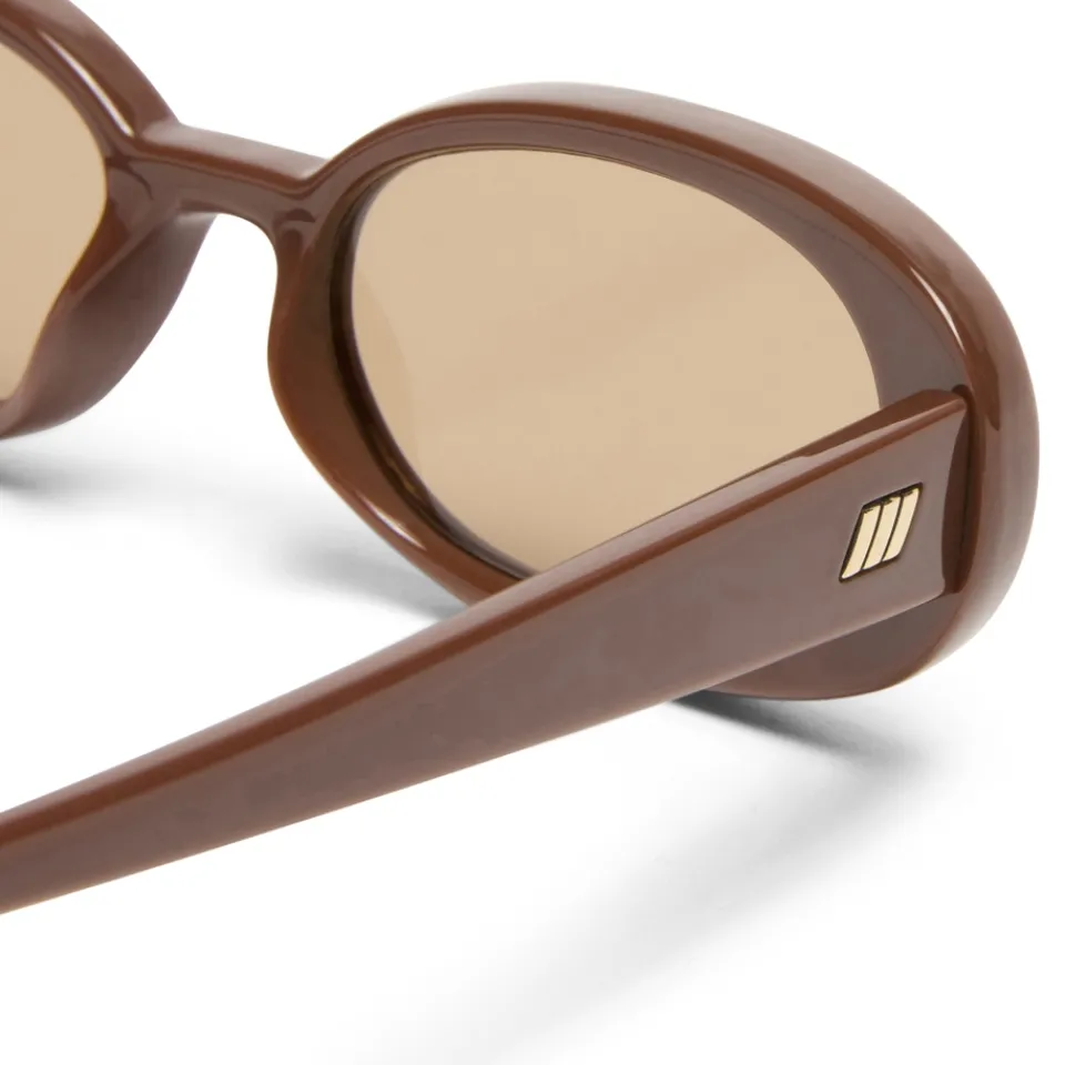 Sunglasses|Sunglasses|Anine Bing Le Specs Outta Love Polycarbonate Oval-Frame Sunglasses