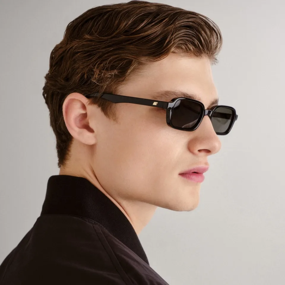 Sunglasses|Sunglasses|Dr. Martens Le Specs Pilferer Polycarbonate Rectangle-Frame Sunglasses