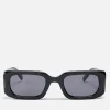 Sunglasses|Sunglasses|Dr. Martens Le Specs Rippled Rebel Acetate Rectangular-Frame Sunglasses