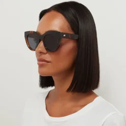 Sunglasses|Sunglasses|Birkenstock Le Specs Women's Air Heart Sunglasses - Tort