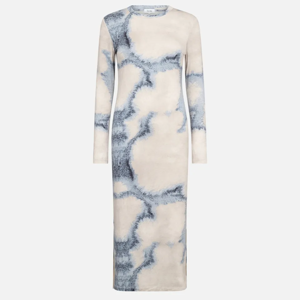 Dresses|Dresses|Ganni Leveté Room Indigo Stretch-Lyocell Dress - L/40