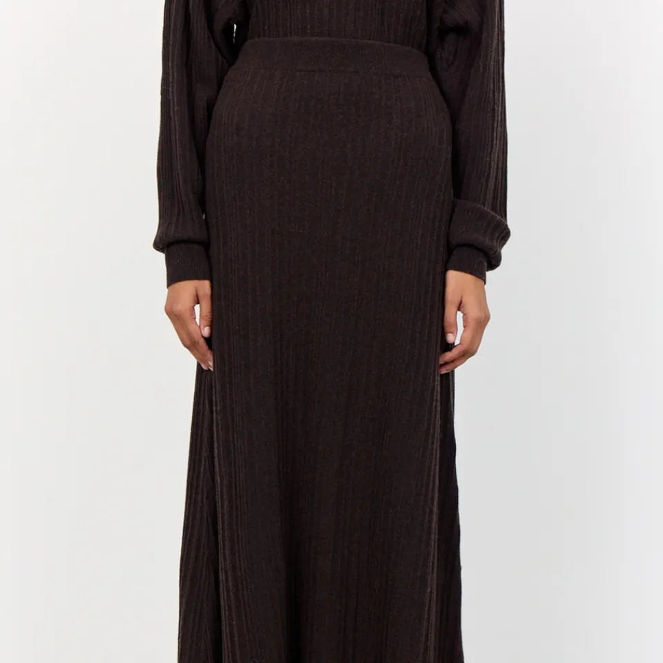 Skirts|Skirts|Dr. Martens Leveté Room Jade Ribbed Wool-Blend Knit Skirt - XS/ 34