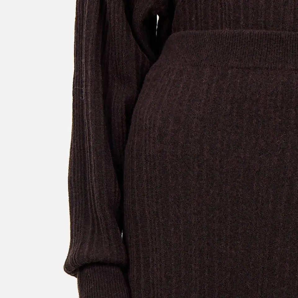 Skirts|Skirts|Dr. Martens Leveté Room Jade Ribbed Wool-Blend Knit Skirt - XS/ 34