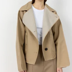 Jackets|Coats|AMI Leveté Room Karima Cotton-Blend Twill Jacket - S / 36
