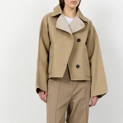 Jackets|Coats|AMI Leveté Room Karima Cotton-Blend Twill Jacket - S / 36