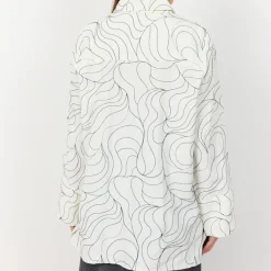 T-Shirts And Tops|Shirts And Blouses|Dr. Martens Leveté Room Kora Printed Crepe Shirt - XS