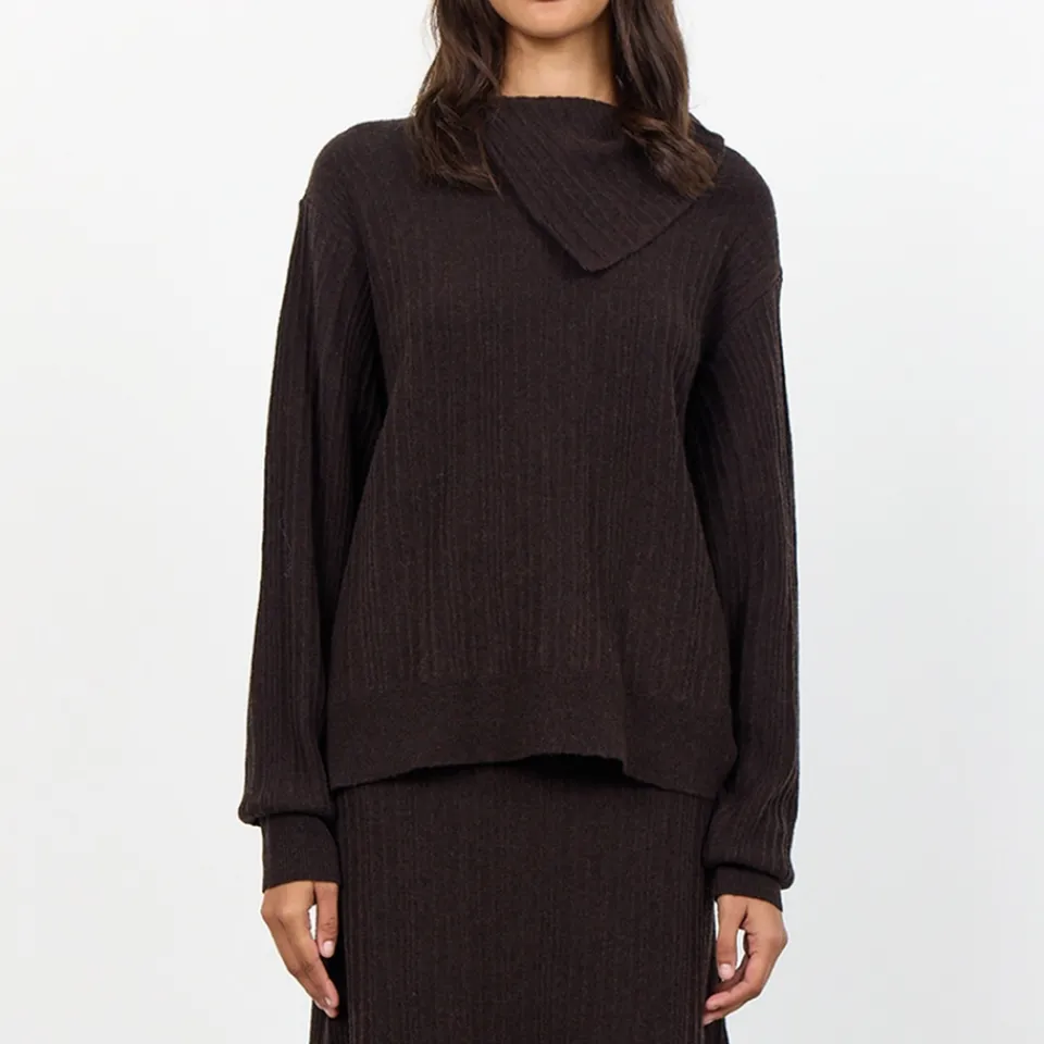 Loungewear|Knitwear|Dr. Martens Leveté Room Rib-Knit Wool-Blend Jade Jumper - M / 38