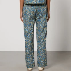 Trousers|Marant Etoile Lollys Laundry Bill Floral-Print Cotton Trousers - XS