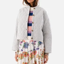 Jackets|Coats|Rotate Sunday Lollys Laundry Emilia Quilted Cotton Jacket - L