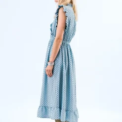 Dresses|Dresses|Dr. Martens Lollys Laundry IdinaLL SL Polka-Dot Midi Dress - XS