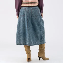 Skirts|Skirts|Lollys Laundry Isa Midi Denim Skirt - S