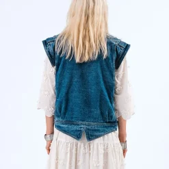 Jackets|Coats|Toit Volant Lollys Laundry SamLL Denim Vest - M