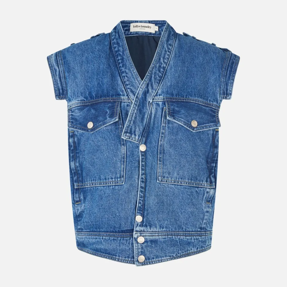 Jackets|Coats|Toit Volant Lollys Laundry SamLL Denim Vest - M