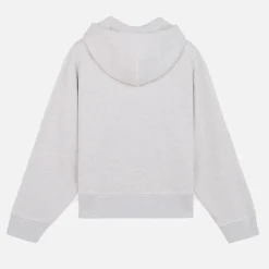 Loungewear|Sweatshirts|BY FAR Maison Kitsuné Baby Fox Patch Cotton-Jersey Hoodie - XS