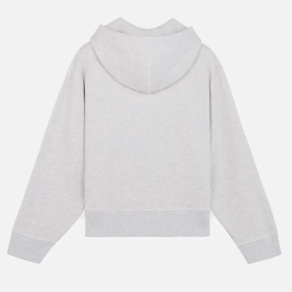 Loungewear|Sweatshirts|BY FAR Maison Kitsuné Baby Fox Patch Cotton-Jersey Hoodie - XS
