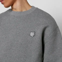 Sweatshirts|Maison Kitsuné Bold Fox Head Cotton-Jersey Sweatshirt - S