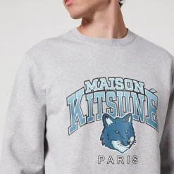 Sweatshirts|Carhartt WIP Maison Kitsuné Campus Fox Cotton-Jersey Sweatshirt - S