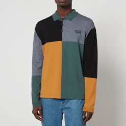 Polo Shirts|Dr. Martens Maison Kitsuné Cotton and Wool-Blend Polo Shirt - S