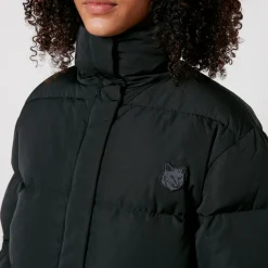 Jackets|Coats|Maison Kitsuné Cropped Nylon Down Jacket - L