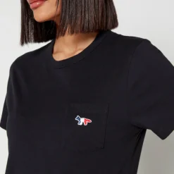 Loungewear|T-Shirts And Tops|Maison Kitsuné Embroidered Cotton T-Shirt - XS