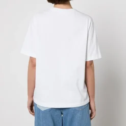 Loungewear|T-Shirts And Tops|Maison Kitsuné Floating Flower Comfort Cotton Jersey T-Shirt - S