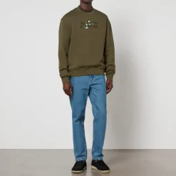 Sweatshirts|Dr. Martens Maison Kitsuné Flowers Cotton-Jersey Sweatshirt - S