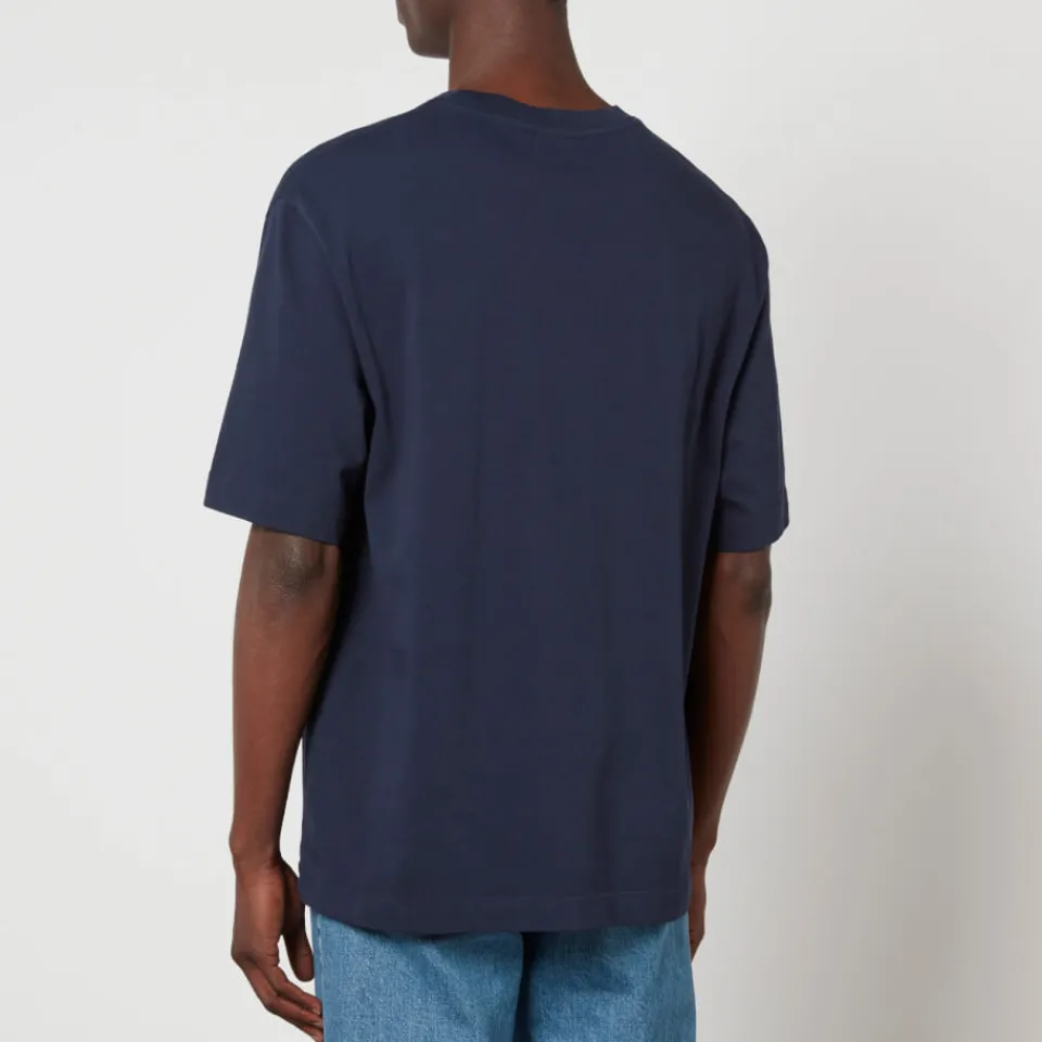 T-Shirts|T-Shirts|Maison Kitsuné Flowers Oversized Cotton-Jersey T-Shirt - S