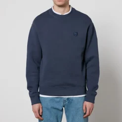 Loungewear|Sweatshirts|Maison Kitsuné Fox Head Cotton-Jersey Sweatshirt - S
