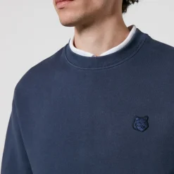 Loungewear|Sweatshirts|Maison Kitsuné Fox Head Cotton-Jersey Sweatshirt - S