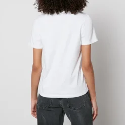 T-Shirts And Tops|Loungewear|Maison Kitsuné Fox Head Cotton-Jersey T-Shirt - L
