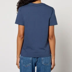 Loungewear|T-Shirts And Tops|Barbour Maison Kitsuné Fox Head Cotton-Jersey T-Shirt - XS