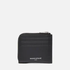 Wallets|Dr. Martens Maison Kitsuné Fox Head Leather Zipped Cardholder