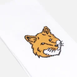 Underwear|Maison Kitsuné Fox Head Ribbed-Knit Socks - EU36/39