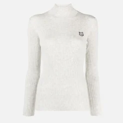 Loungewear|Knitwear|Maison Kitsuné Fox Head Wool and Cotton-Blend Jumper - XS
