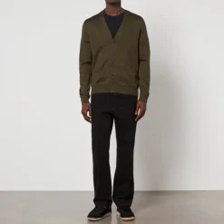 Cardigans|Knitwear|Dr. Martens Maison Kitsuné Fox Head Wool Cardigan - S