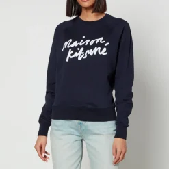 Loungewear|Sweatshirts|Dr. Martens Maison Kitsuné Handwriting Cotton-Jersey Sweatshirt - S